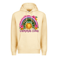 Pina Colada summer vibes  rainbow Premium Hoodie - HRA Design Shop