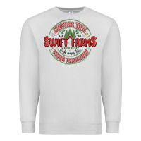 Dove Grey Christmas swiftmas Premium Sweatshirt - MaliasSmallBusiness