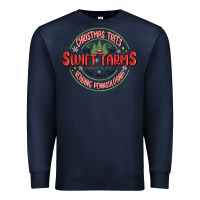 Navy Christmas swiftmas Premium Sweatshirt - MaliasSmallBusiness