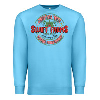 Ocean Blue Christmas swiftmas Premium Sweatshirt - MaliasSmallBusiness