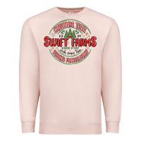 Pale Pink Christmas swiftmas Premium Sweatshirt - MaliasSmallBusiness