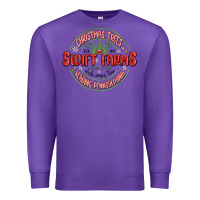 Purple Christmas swiftmas Premium Sweatshirt - MaliasSmallBusiness