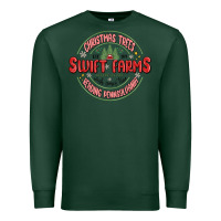 Sports Green Christmas swiftmas Premium Sweatshirt - MaliasSmallBusiness