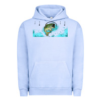 Pigment Grape Ice jumping bass fishing 16oz libbey cup Urban Hoodie - HRA Design Shop
