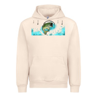Sandshell jumping bass fishing 16oz libbey cup Urban Hoodie - HRA Design Shop