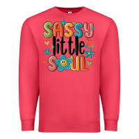 Cardinal sassy little soul smiley Premium Sweatshirt - MaliasSmallBusiness