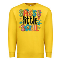 Lemon sassy little soul smiley Premium Sweatshirt - MaliasSmallBusiness