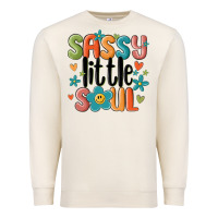 Sandshell sassy little soul smiley Premium Sweatshirt - MaliasSmallBusiness