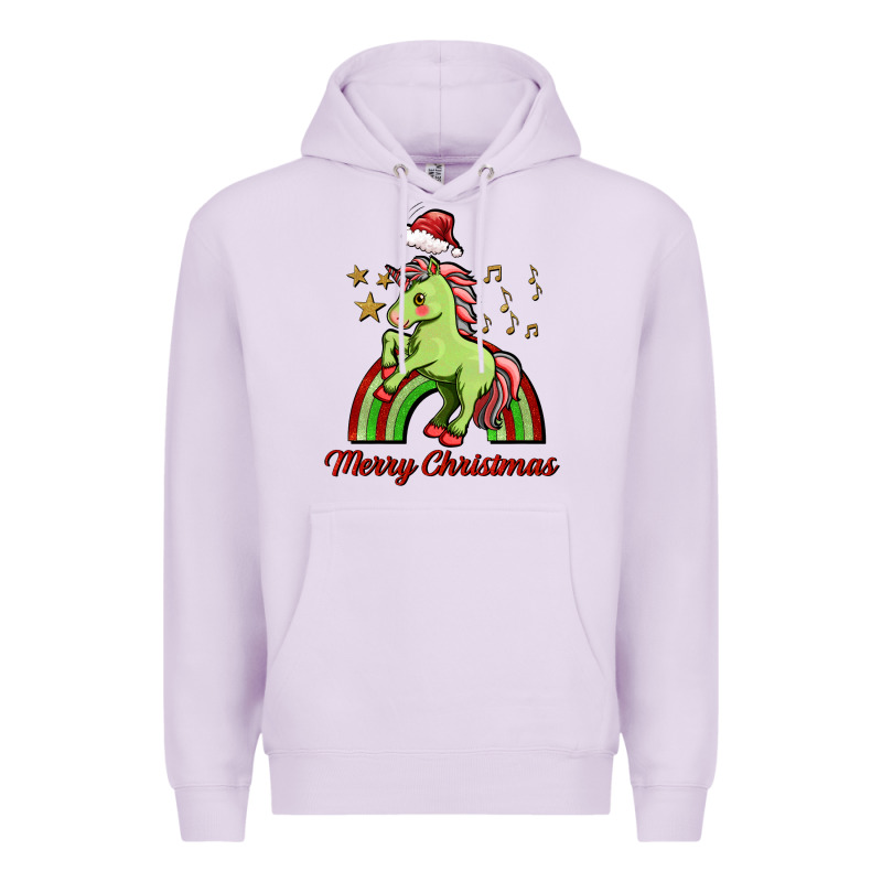 Merry Christmas Unicorn Premium Hoodie by FaDigitalArtStudio | Teevron