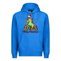 True Royal merry christmas unicorn Premium Hoodie - FaDigitalArtStudio
