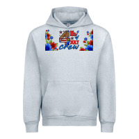 Heather Grey floral 4th of july crew 16oz libbey cup Urban Hoodie - HRA Design Shop