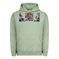 Pigment Oil Green floral 4th of july crew 16oz libbey cup Urban Hoodie - HRA Design Shop