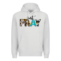 Dove Grey Just Pray Premium Hoodie - RanaPortraitStore