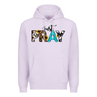 Lilac Just Pray Premium Hoodie - RanaPortraitStore