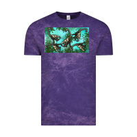Cloud Purple brachiosaurus  sippy cup Vintage Tee - Artiststas