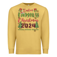 Antique Gold custom family christmas 2024 marking memories toge Premium Sweatshirt - MaliasSmallBusiness