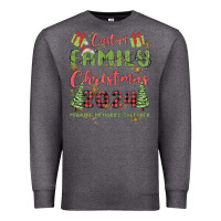 Charcoal Heather custom family christmas 2024 marking memories toge Premium Sweatshirt - MaliasSmallBusiness