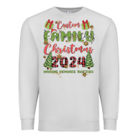 Dove Grey custom family christmas 2024 marking memories toge Premium Sweatshirt - MaliasSmallBusiness