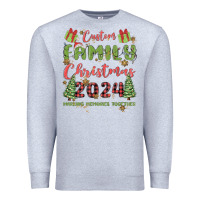 Heather Grey custom family christmas 2024 marking memories toge Premium Sweatshirt - MaliasSmallBusiness