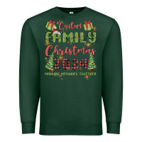 Sports Green custom family christmas 2024 marking memories toge Premium Sweatshirt - MaliasSmallBusiness