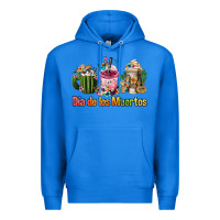 True Royal mexican día de los muertos coffee cups Premium Hoodie - FaDigitalArtStudio