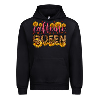 Black caffeine queen Urban Hoodie - HRA Design Shop