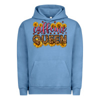 Pigment Pebble Blue caffeine queen Urban Hoodie - HRA Design Shop