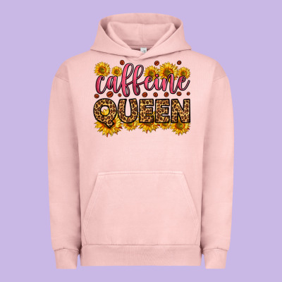 Caffeine Queen Urban Hoodie Designed By Hra Design Shop