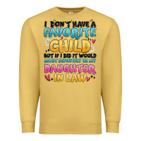 Antique Gold i don't have a favorite child Premium Sweatshirt - MaliasSmallBusiness