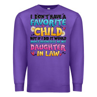 Purple i don't have a favorite child Premium Sweatshirt - MaliasSmallBusiness