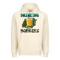 Sandshell drinking buddies with beer Premium Hoodie - HRA Design Shop