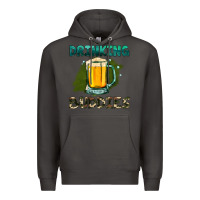Smoke drinking buddies with beer Premium Hoodie - HRA Design Shop