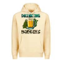 Pina Colada drinking buddies with beer Premium Hoodie - HRA Design Shop