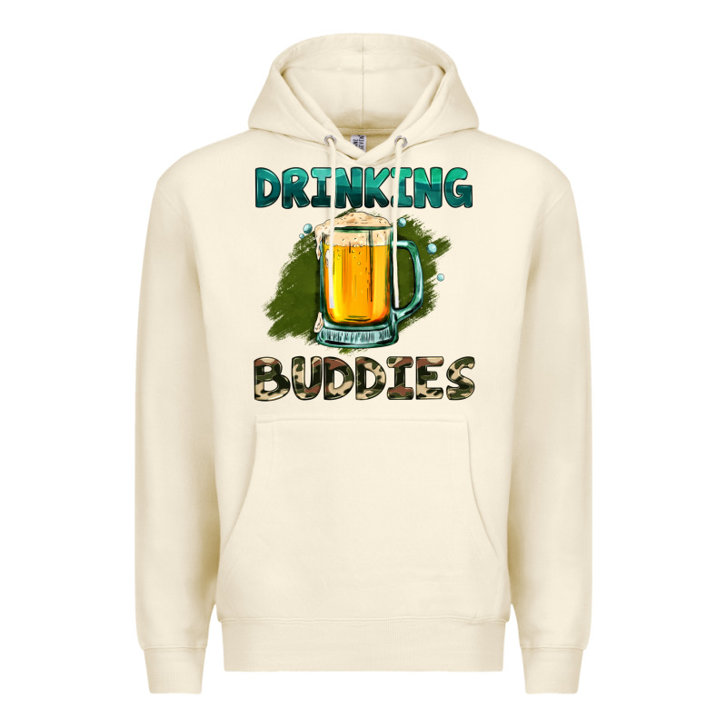 Drinking Buddies With Beer Premium Hoodie by HRA Design Shop | Teevron