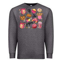 Charcoal Heather mexican christmas'tis the season Premium Sweatshirt - MaliasSmallBusiness