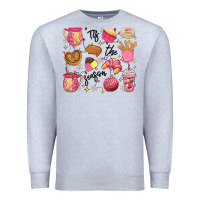 Heather Grey mexican christmas'tis the season Premium Sweatshirt - MaliasSmallBusiness