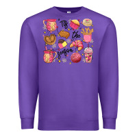 Purple mexican christmas'tis the season Premium Sweatshirt - MaliasSmallBusiness