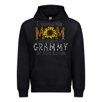 Black i have two titles mom and grmmh and i rock them both Urban Hoodie - CowhideDigitalArt