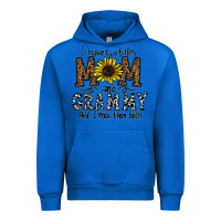 Cobalt i have two titles mom and grmmh and i rock them both Urban Hoodie - CowhideDigitalArt