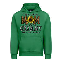 Emerald i have two titles mom and grmmh and i rock them both Urban Hoodie - CowhideDigitalArt