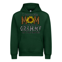 Forest Green i have two titles mom and grmmh and i rock them both Urban Hoodie - CowhideDigitalArt