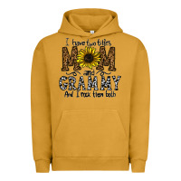 Pigment Peanut Butter i have two titles mom and grmmh and i rock them both Urban Hoodie - CowhideDigitalArt