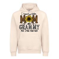 Sandshell i have two titles mom and grmmh and i rock them both Urban Hoodie - CowhideDigitalArt