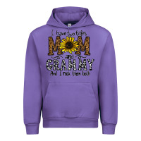 Tulip i have two titles mom and grmmh and i rock them both Urban Hoodie - CowhideDigitalArt