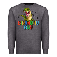 Charcoal Heather birthday boy Premium Sweatshirt - MaliasSmallBusiness
