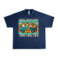 Navy western fall truck gnomes tumbler Urban Heavy Tee - Artiststas