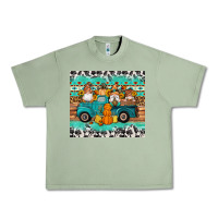 Oil Green western fall truck gnomes tumbler Urban Heavy Tee - Artiststas