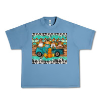 Pebble Blue western fall truck gnomes tumbler Urban Heavy Tee - Artiststas