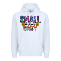 White small business baby Premium Hoodie - CowhideDigitalArt