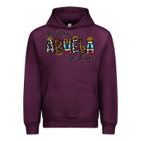 Mauve Wine la mejor abuela de todas Urban Hoodie - CowhideDigitalArt